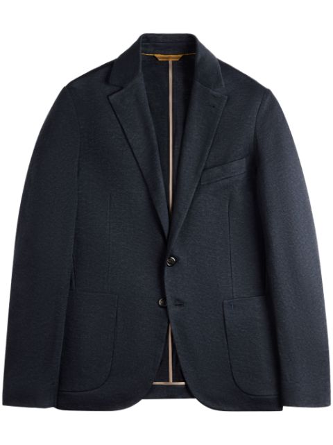 Tod's single-breasted linen blazer