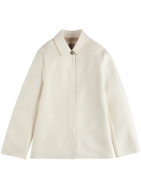 Tod's classic-collar virgin wool jacket