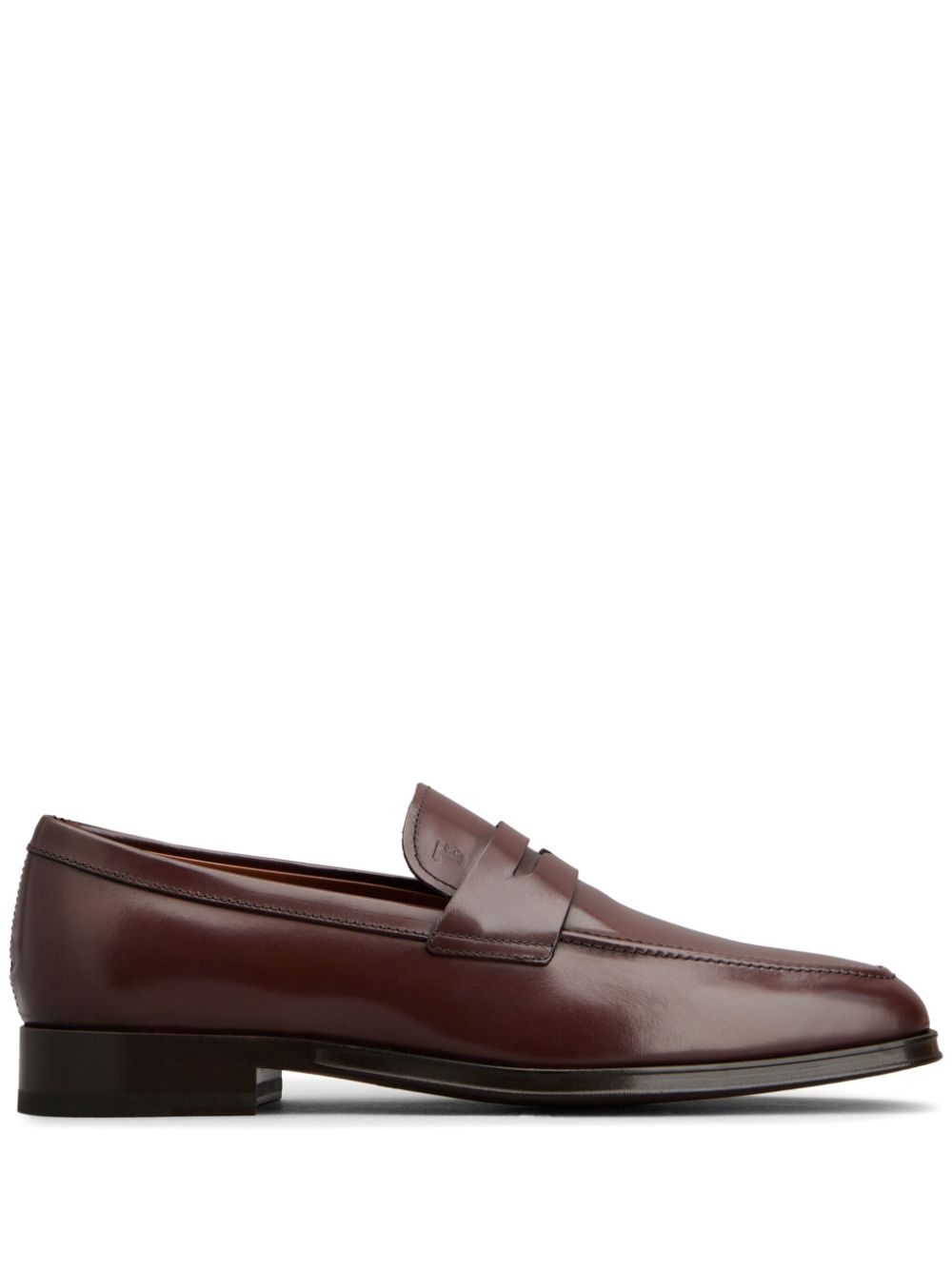 Tod's leather loafers Brown