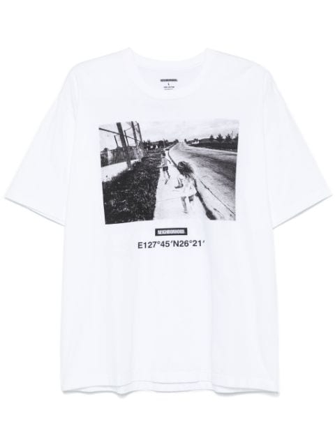 Neighborhood x Osamu Nagahama photograph-print T-shirt