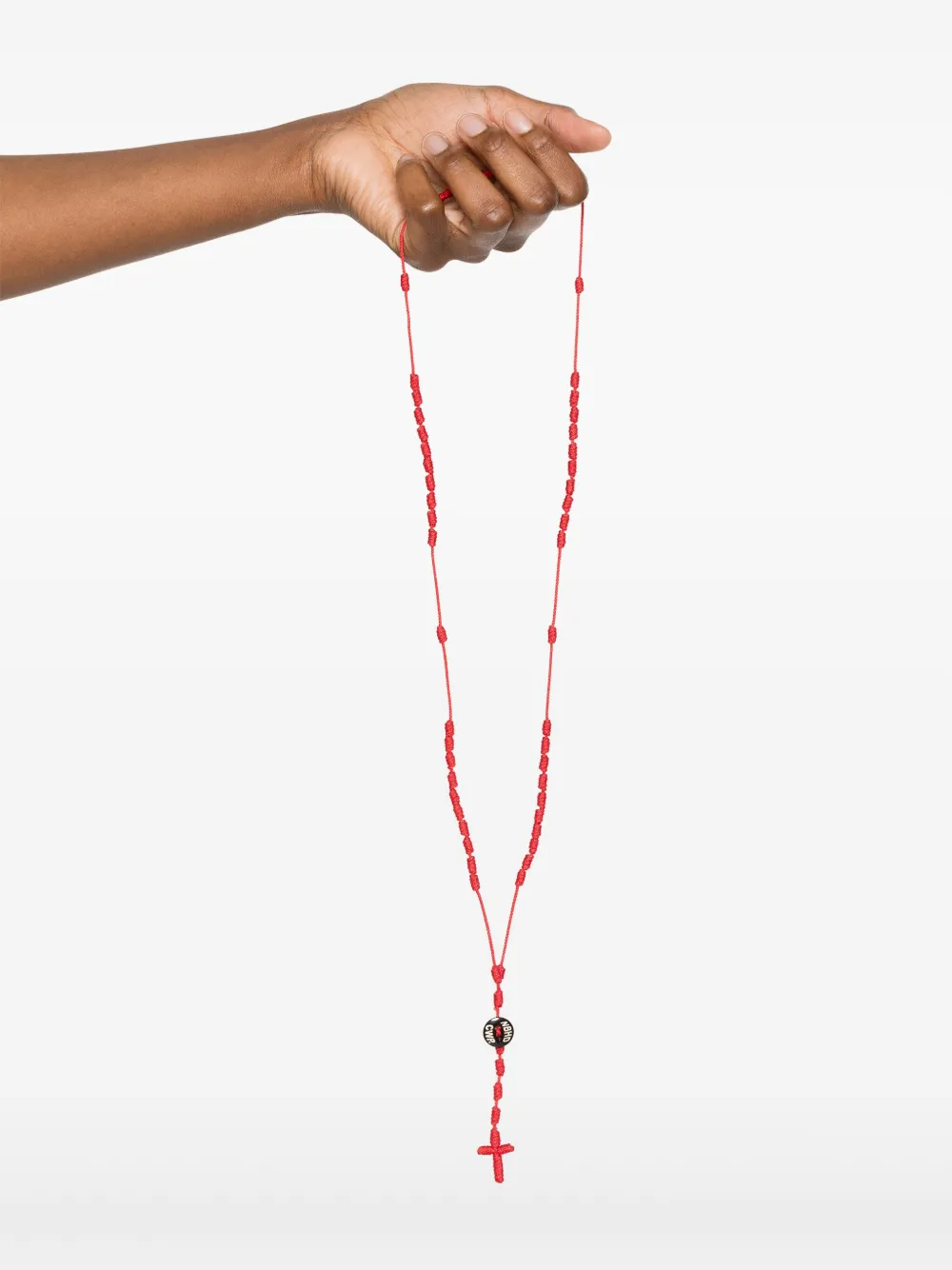 Neighborhood Cord Cross ネックレス | レッド | FARFETCH JP
