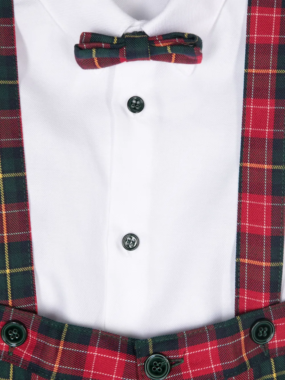 Colorichiari Broek met tartan ruit Groen