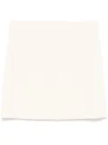 Manuel Ritz crepe mini skirt - Neutrals