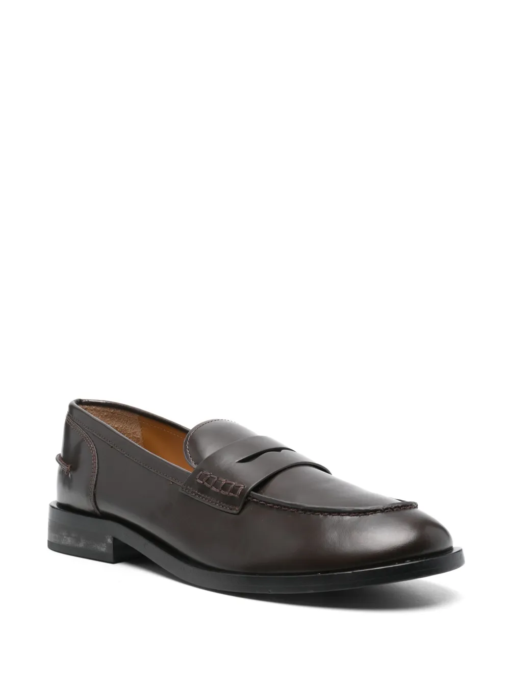 Manuel Ritz Leren loafers - Bruin