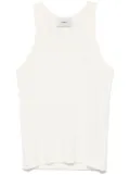 Coperni logo-embroidered tank top - Neutrals