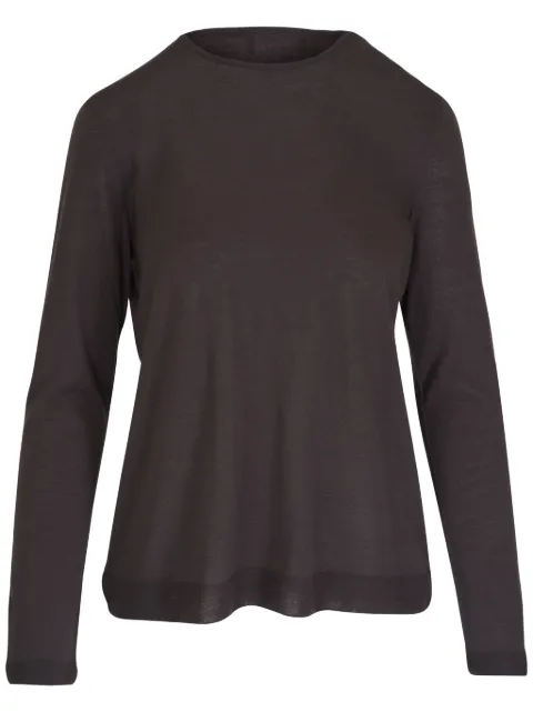 Akris playera con cuello redondo