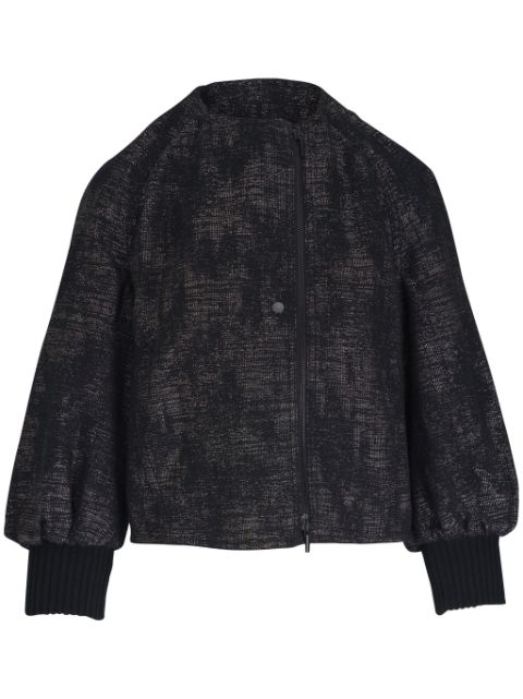 Akris Punto patterned-jacquard jacket