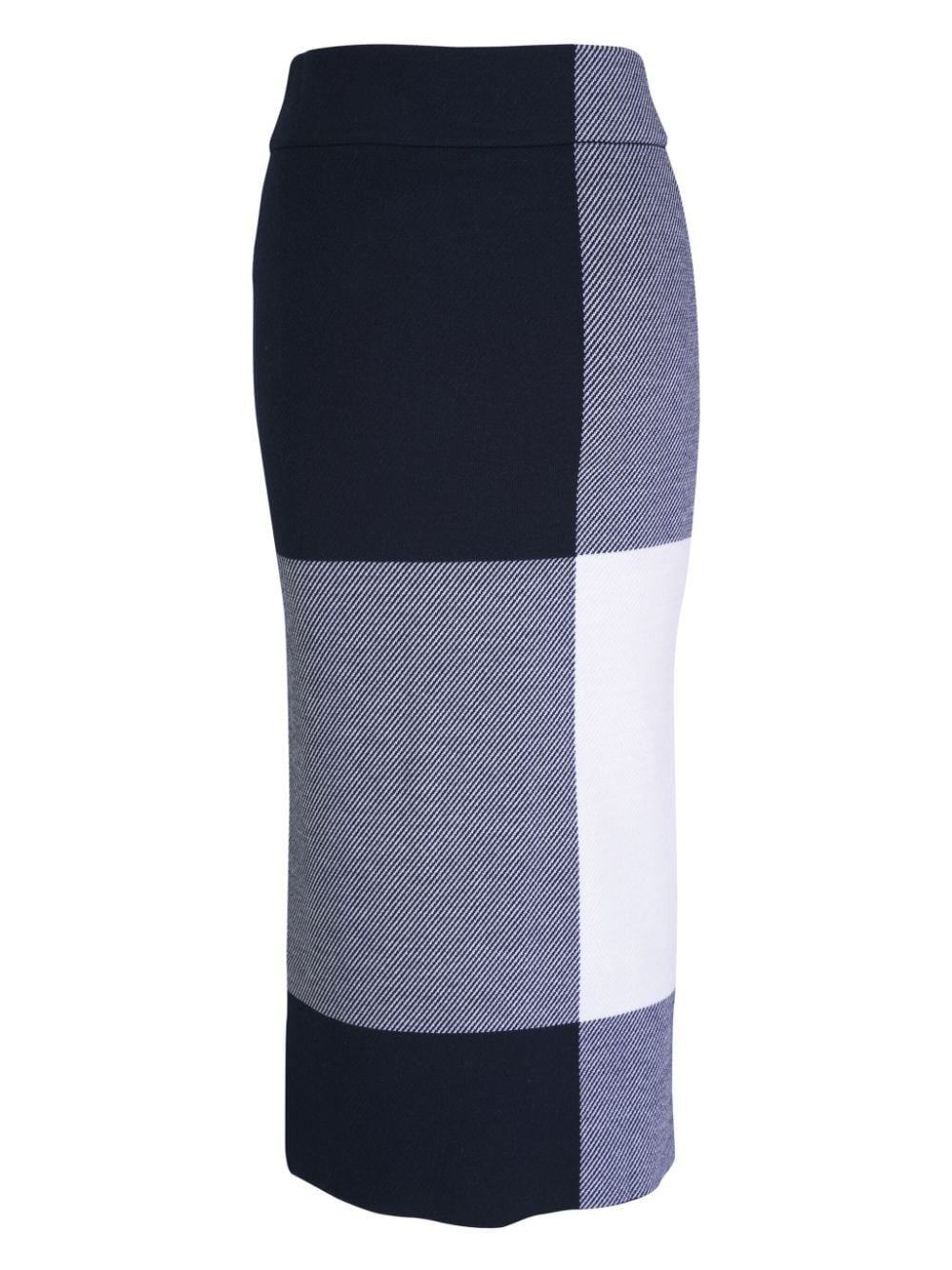 Akris Punto Midi-rok met gingham ruit - Blauw