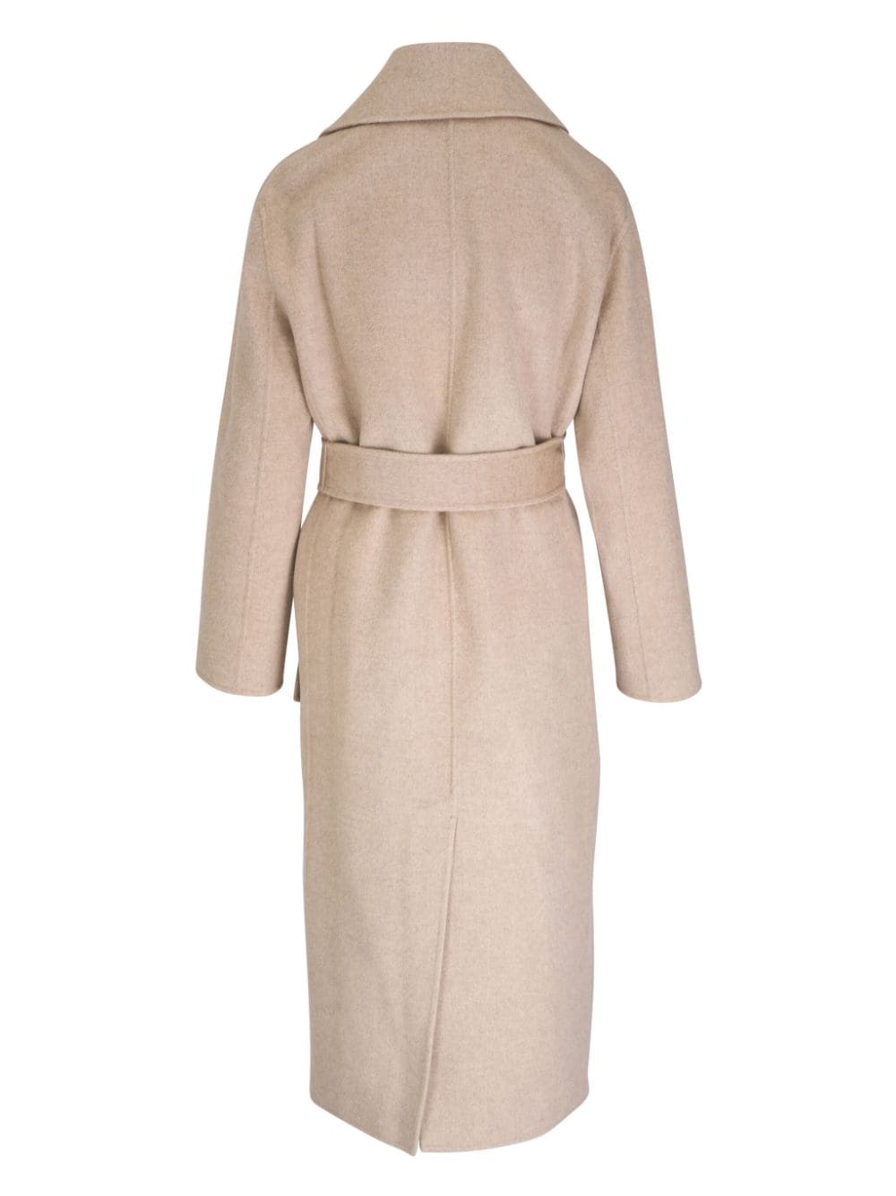 Shop Nili Lotan Aleks Belted Coat In Neutrals