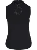 Akris Punto crystal-embellished jersey top - Black