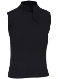 Akris bow-detailing top - Black