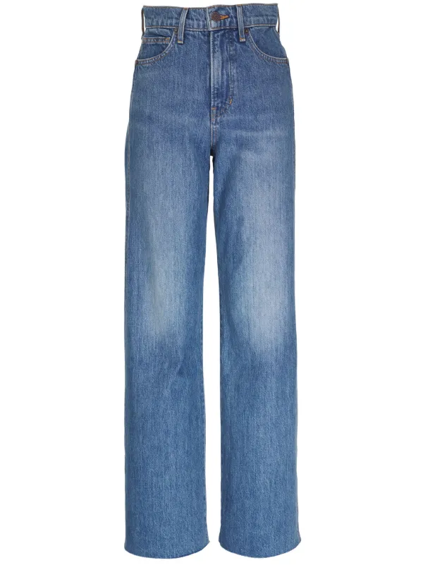 Veronica Beard High-Rise deals Straight Leg Jeans