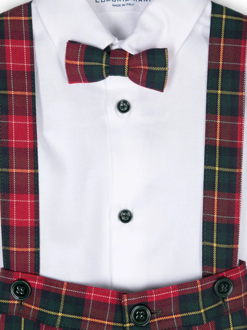 Colorichiari Broek met tartan ruit Groen