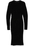 Fabiana Filippi sequinned midi dress - Black