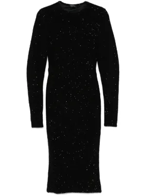 ワンピース FABIANA FILIPPI Woman Dress Black ABD215F178 825 Tulle dress, black for Women | Fabiana Filippi®