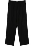 Fabiana Filippi raised-seam trousers - Black