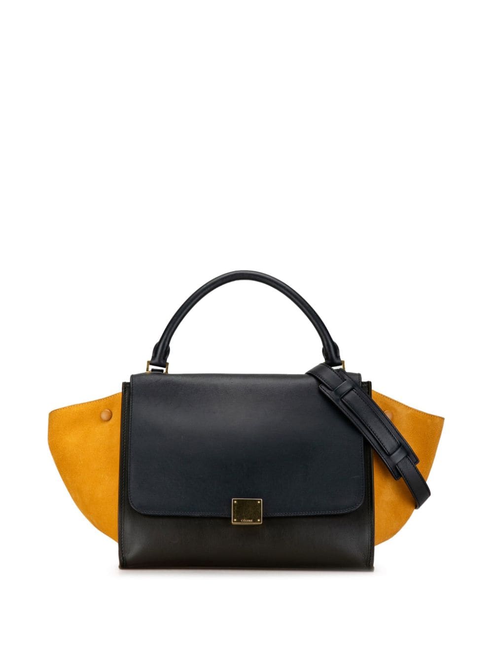 2013 Medium Tricolor Trapeze satchel