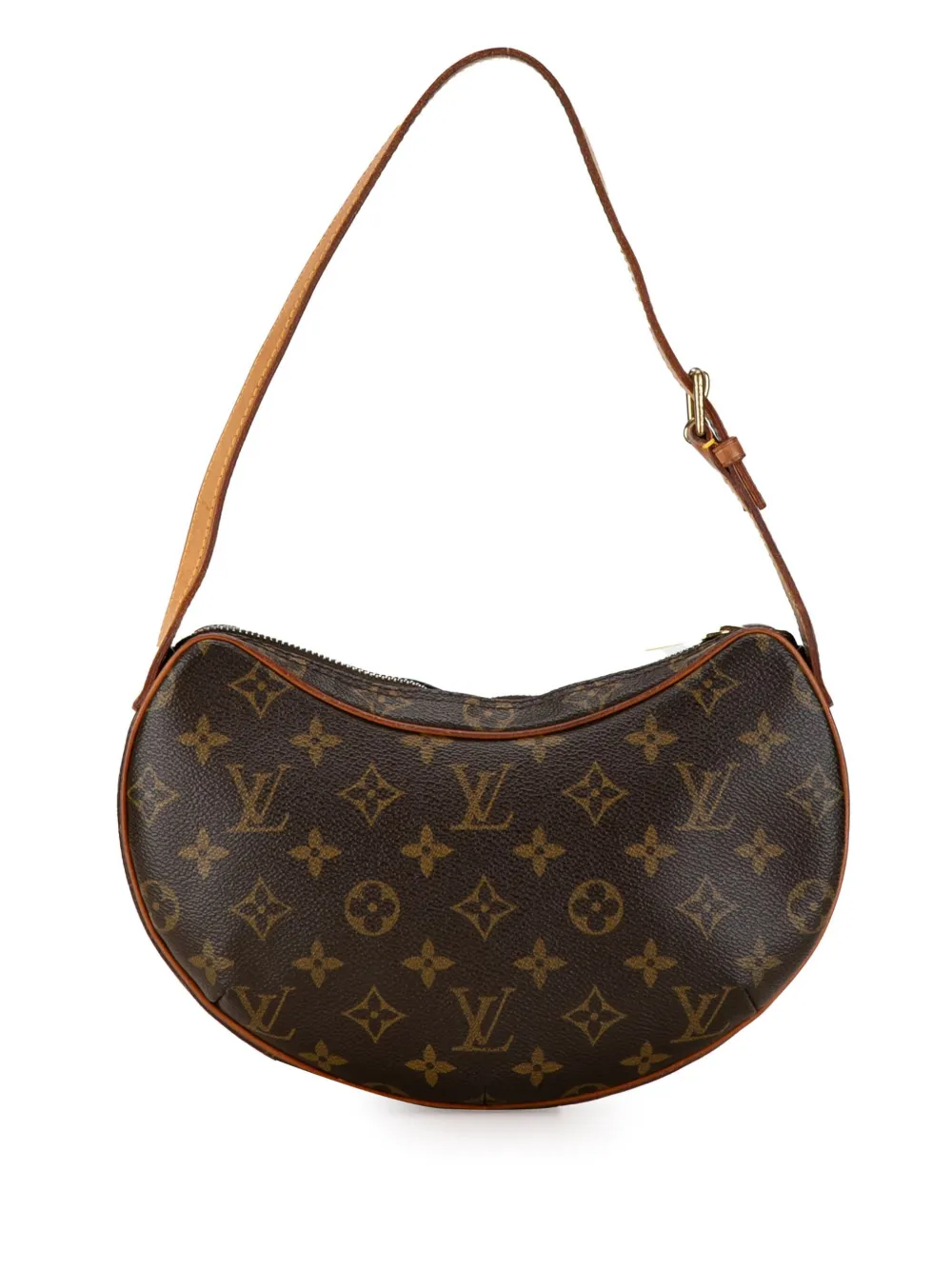 Louis Vuitton Pre-Owned 2003 Croissant PM schoudertas met monogram - Bruin