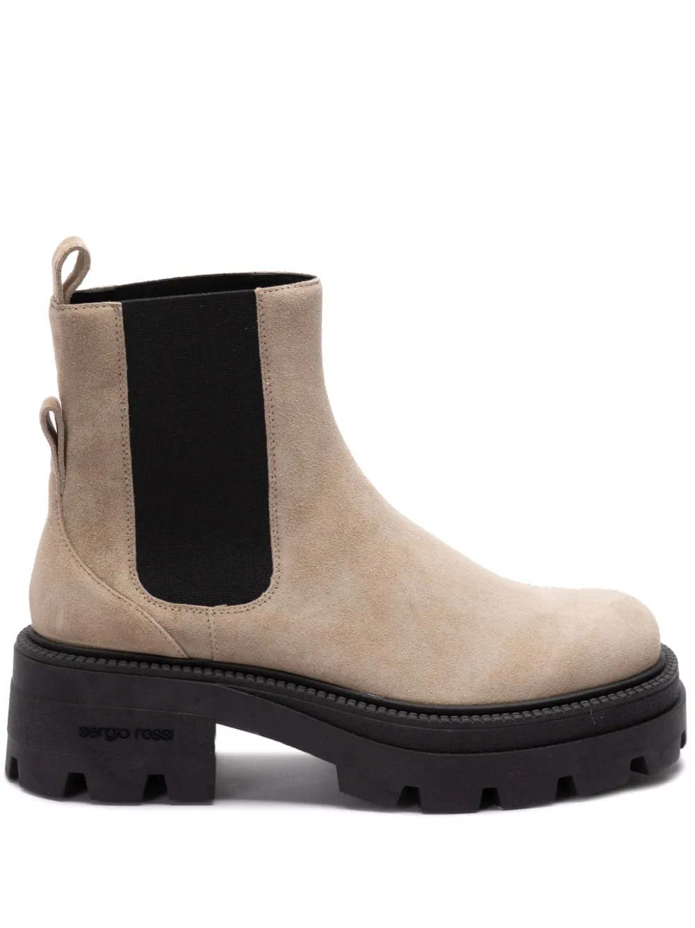 Sergio rossi suede boots top