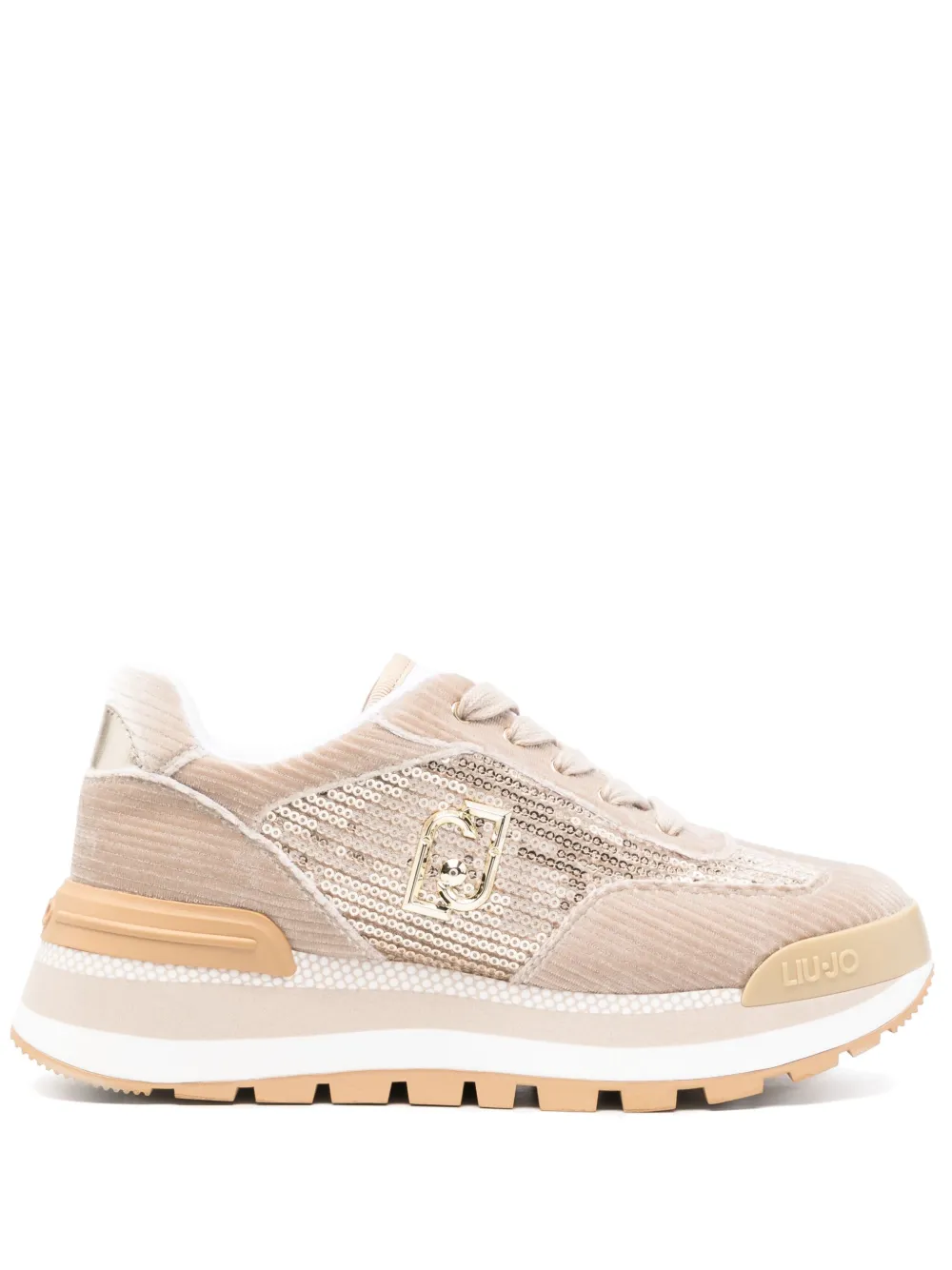 Liu jo sneakers gold on sale