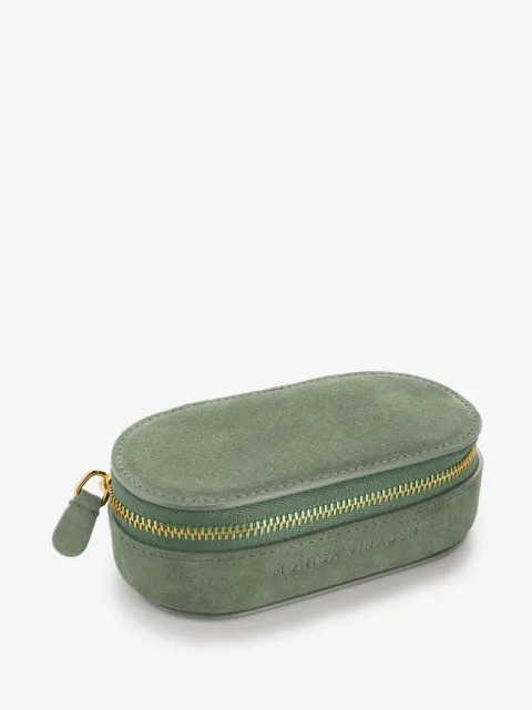 Monica Vinader suede jewellery box