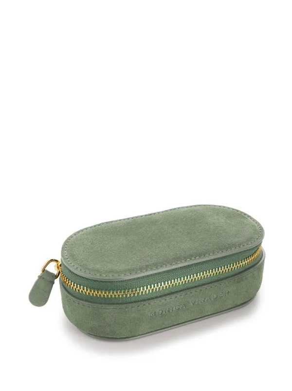 Monica Vinader スエード ジュエリーボックス | グリーン | FARFETCH JP