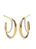 Monica Vinader Nura Medium earrings - Gold