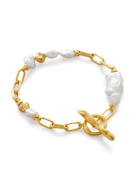 Monica Vinader x Amy Powney keshi-pearl bracelet