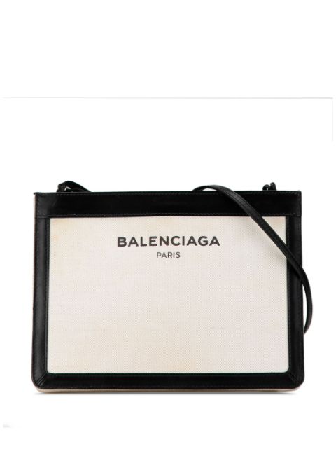 Balenciaga Pre-Owned 2010-2023 Navy Pochette crossbody bag