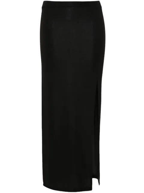 TWINSET side-slit midi skirt