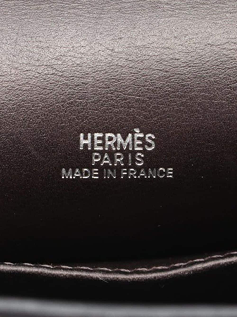 Hermès Pre-Owned 2005 Evercalf Kelly Pochette handtas - Bruin