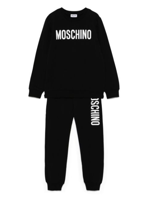 Moschino Kids logo-print tracksuit set  