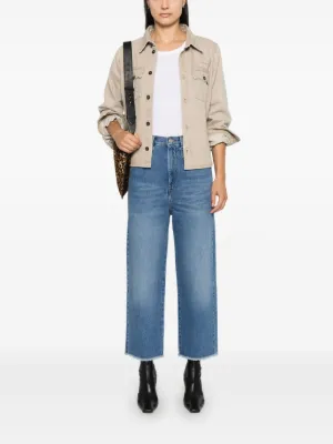 *Isabel Marant* ハイライズフレアジーンズ デニム ISABEL MARANT Lemony ハイライズ ワイドジーンズ | ブルー