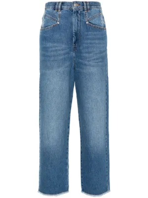 ISABEL MARANT Straight-Leg Jeans for Women - Shop on FARFETCH ISABEL MARANT Straight-Leg Jeans for Women - Shop on FARFETCH