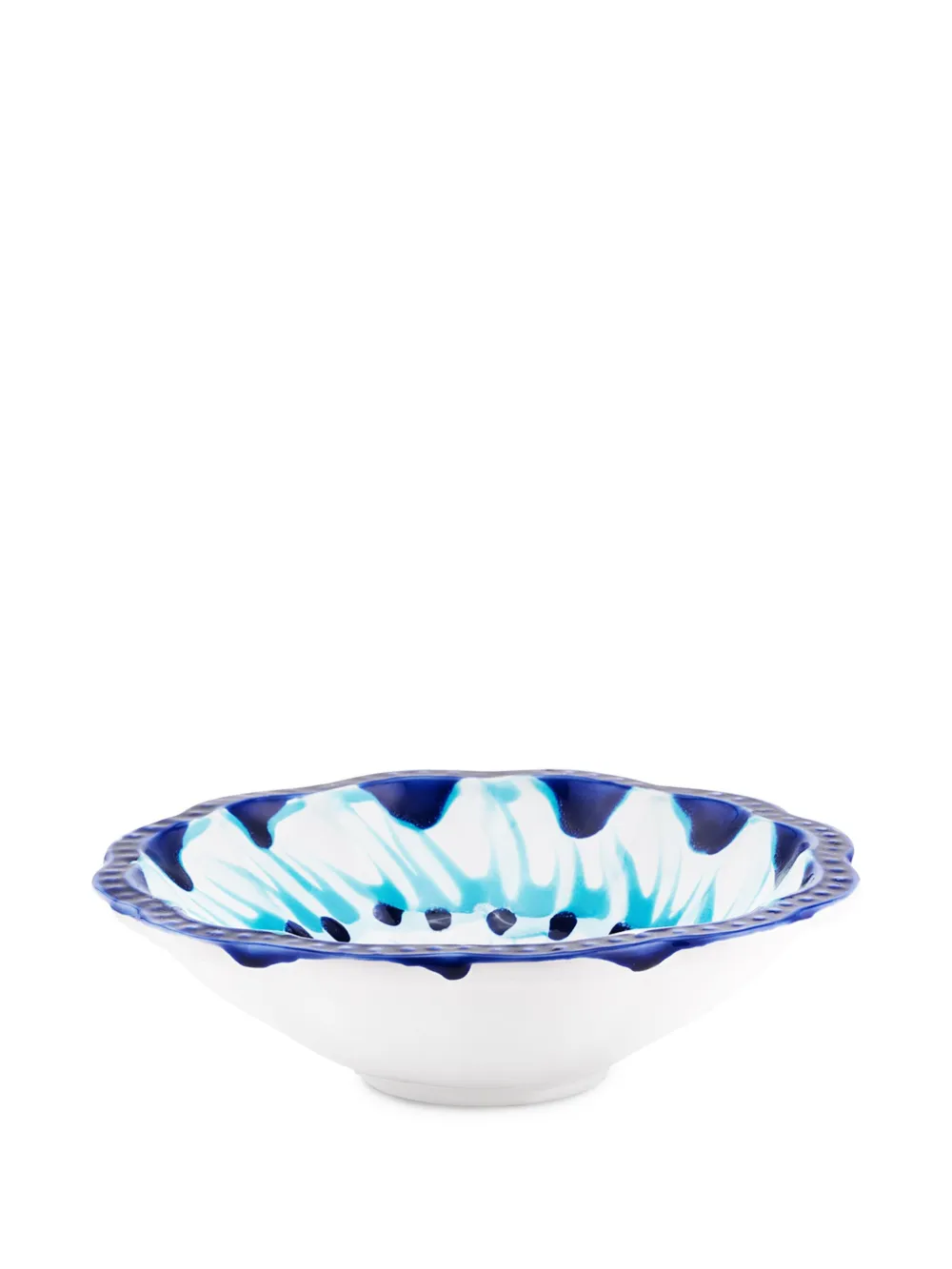 Aquazzura Casa Alegria Soup Plate (set Of Two) In 蓝色