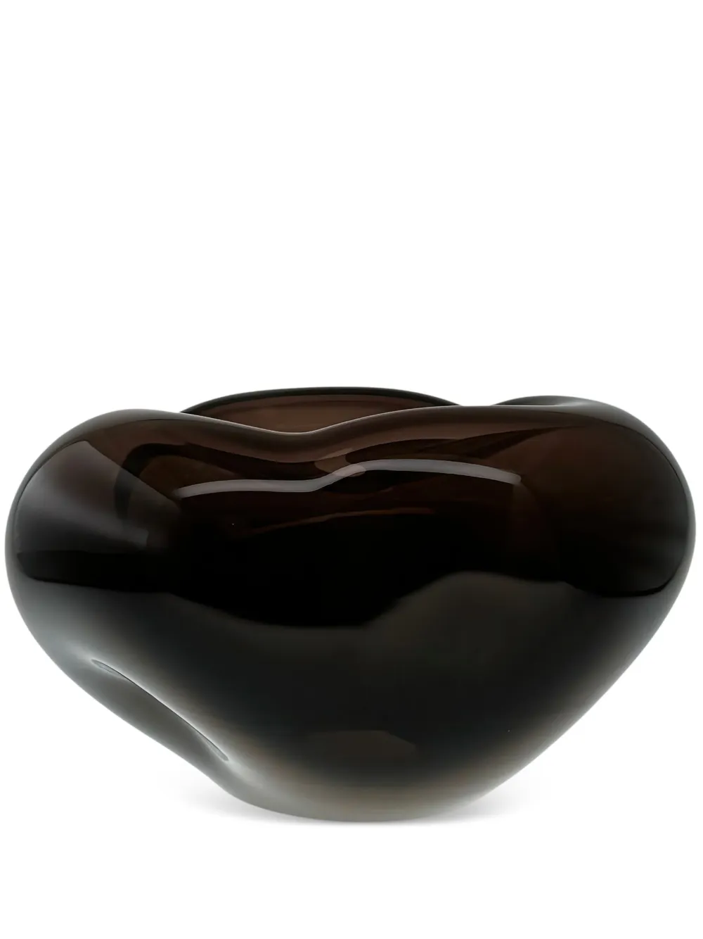 Alexa Lixfeld vase Ocean en verre - Marron