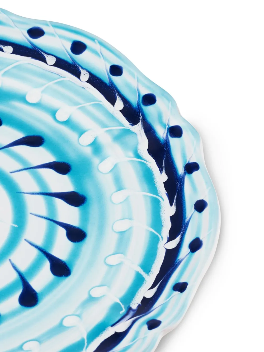 Aquazzura Casa Alegria Dinner Plates (set Of Two) In Blue