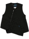 Comme Des Garçons Shirt asymmetric gilet - Black