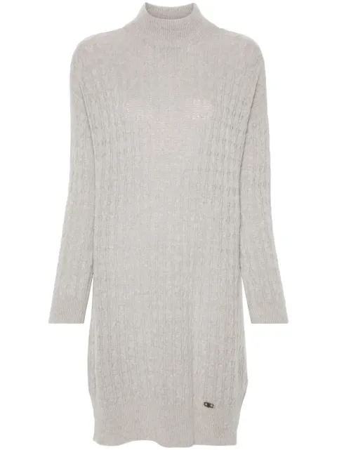 LIU JO cable-knit mini dress