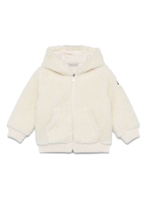 Moncler Enfant logo-patch jacket