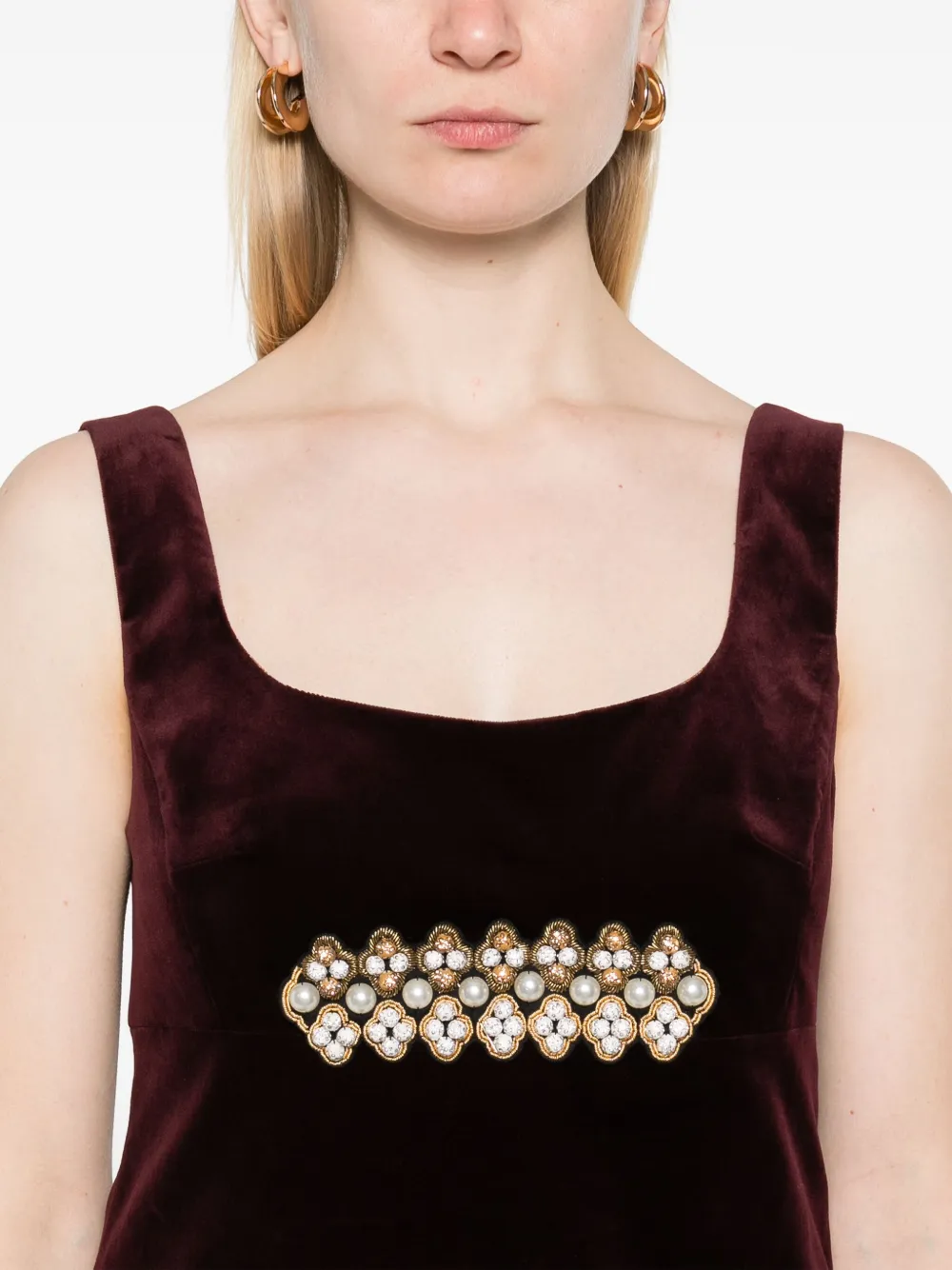 La DoubleJ Ella mini-jurk Rood