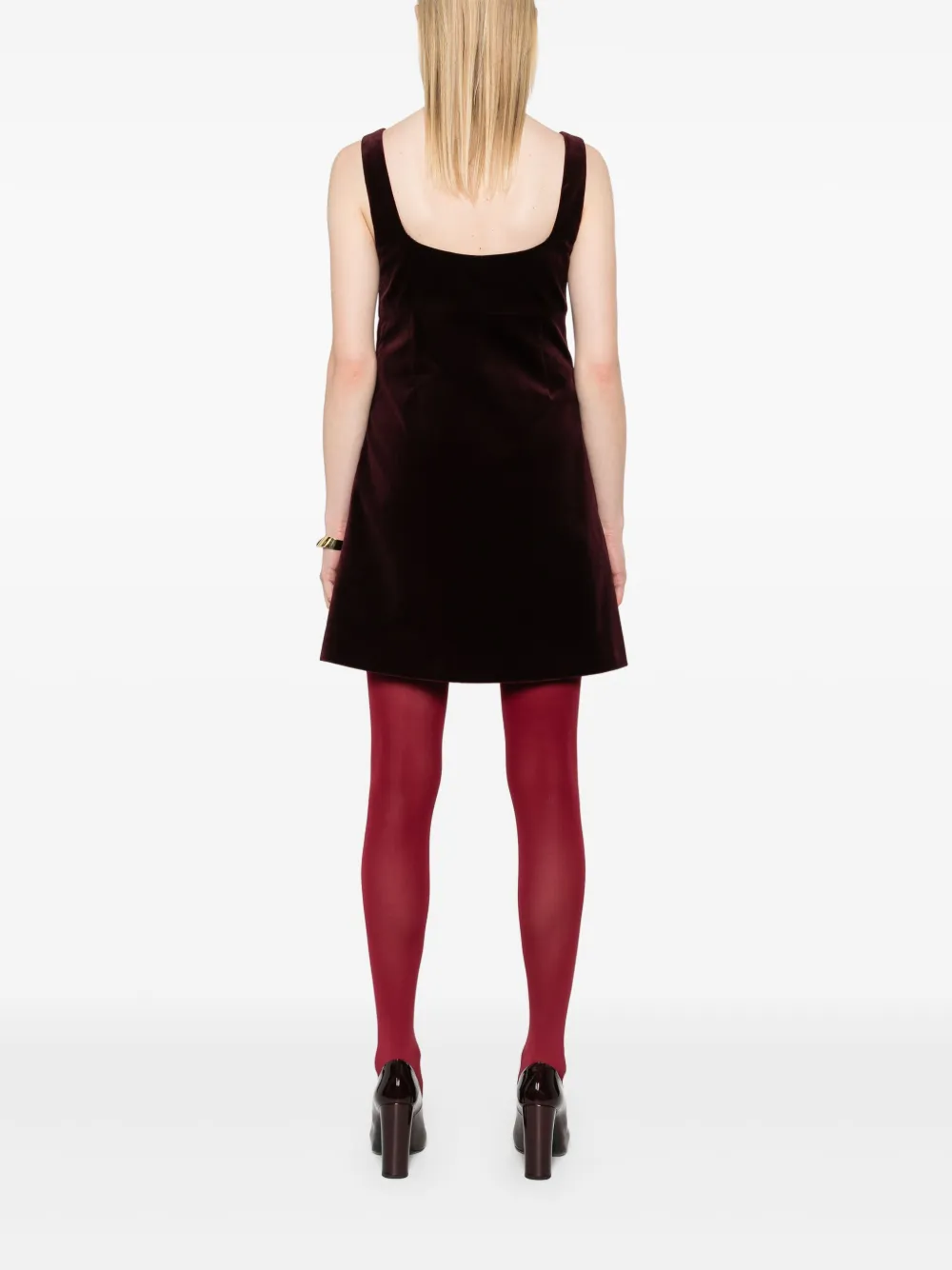 La DoubleJ Ella mini-jurk Rood