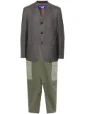 Junya Watanabe MAN panelled coat - Brown