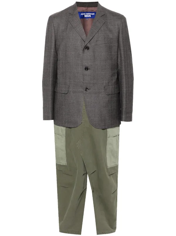 Junya Watanabe MAN パネル コート | ブラウン | FARFETCH JP