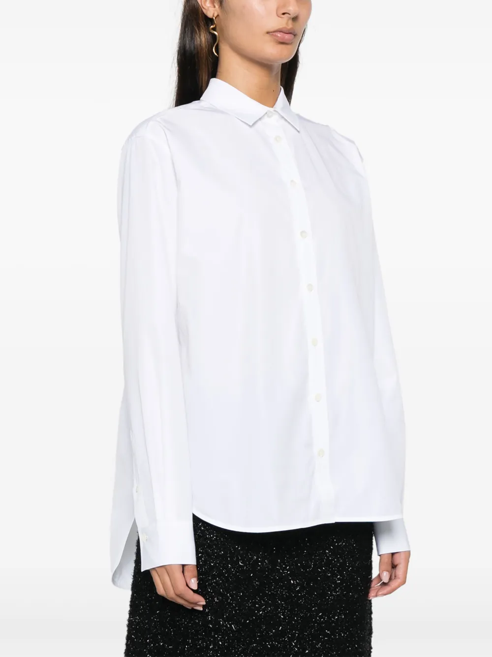 TOTEME Blouse met print Wit