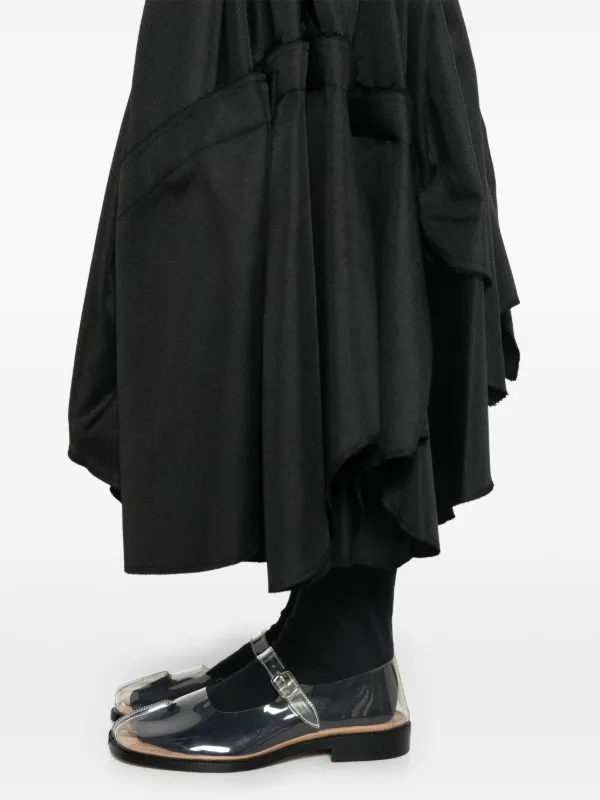 ユニセックス　フレアパンツ　コムデギャルソン Comme Des Garçons フレアパンツ | ブラック | FARFETCH JP