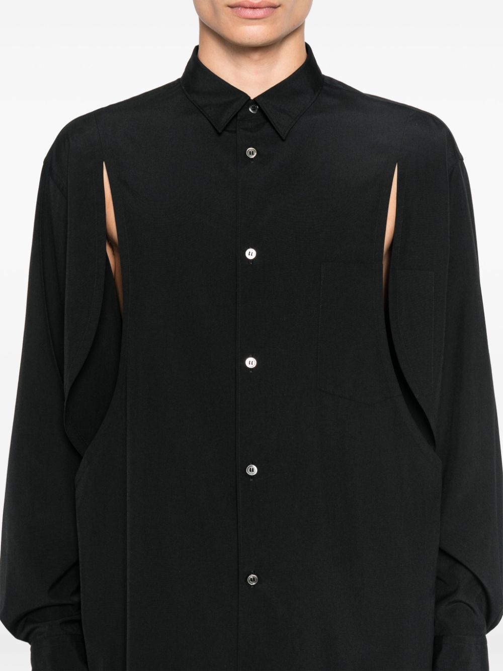 Comme des Garcons Homme Plus cut-out shirt Men