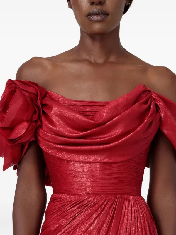 Iris Serban Zara ドレス | レッド | FARFETCH JP