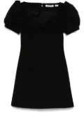 Vivetta lace-trim mini dress - Black