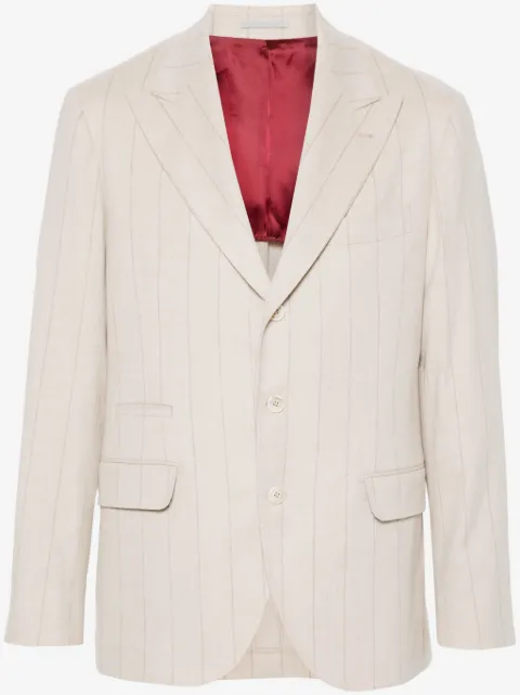 Brunello Cucinelli randig blazer